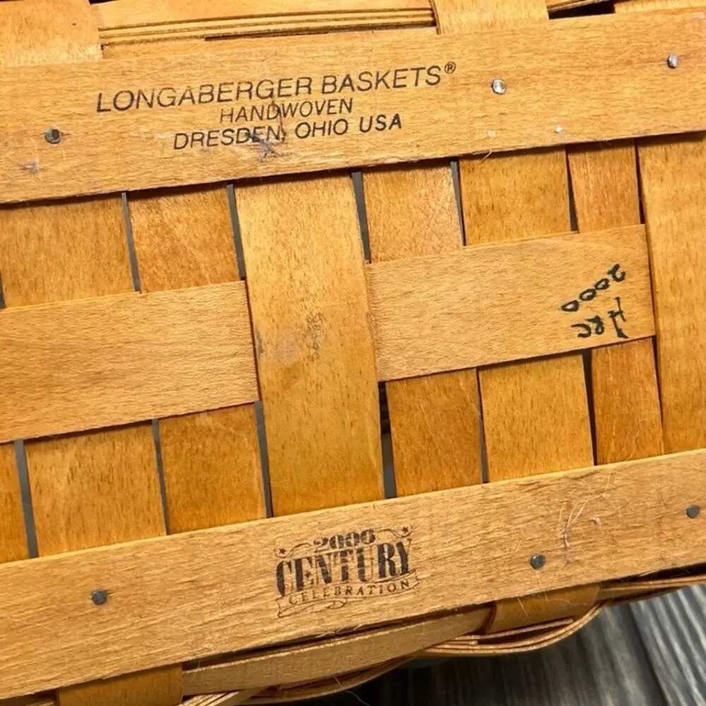 Longaberger 2000‎ Century Celebration All American Sparkler Basket Protector USA